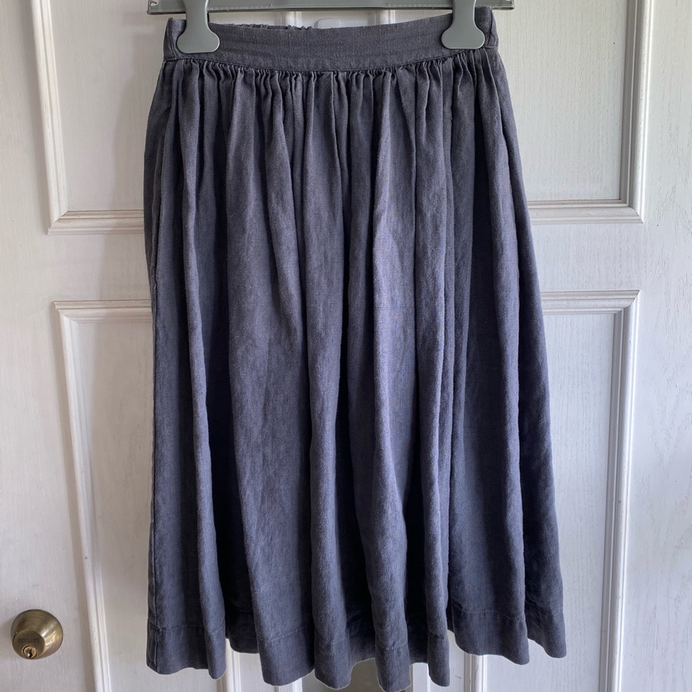 not PERFECT LINEN 1950s skirt